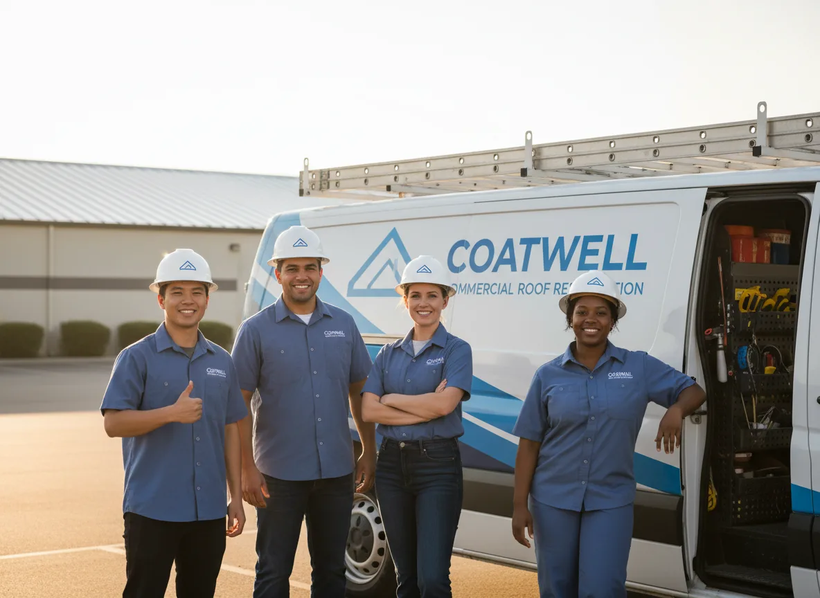 Commercial roof coating company in El Paso, IL